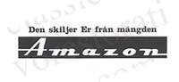Tarra "Se erottaa sinut..." Volvo Amazonille — bild 1 av 2