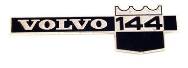 Volvo 144 1971-72 lokasuojan tunnus "144 B20A"