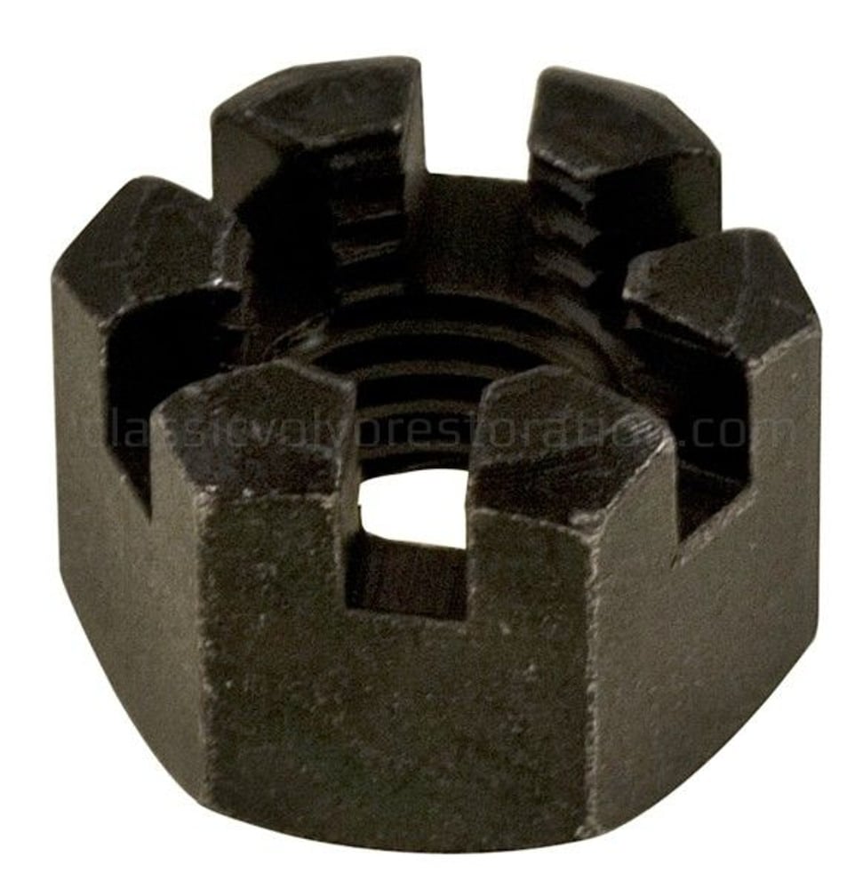 Kruunumutteri M12-1.5x14 ylempi kuulapultti Volvo PV444:lle, Duettille, Amazonille, Amazon Kombille, 1800:lle — bild 2 av 2