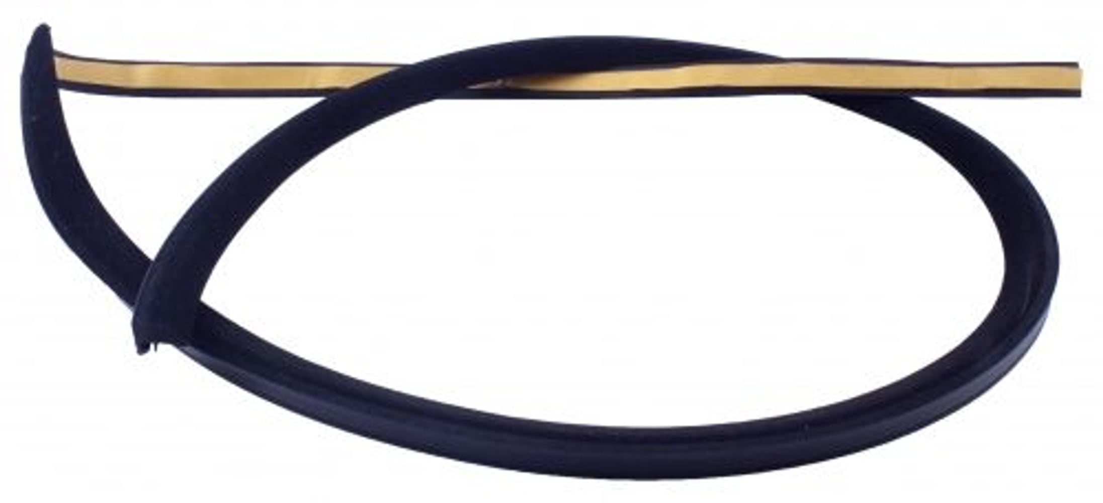 Oven kumilista Volvo 740, 760, 940, 960, S90, V90 1988-98, vasen etuovi — bild 1 av 2