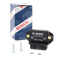 Sytytysmoduuli Volvo 240 1985–1992 / 740 1984–1986 – 7-napainen – Bosch Original — bild 1 av 3