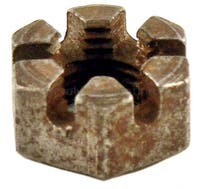 Kruunumutteri M10-1.0x8.8 raidetanko Volvo Amazonille, Amazon Kombiille, 1800:lle — bild 2 av 2