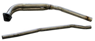 Exhaust pipe 140 67-74 (ej E) 2-delad