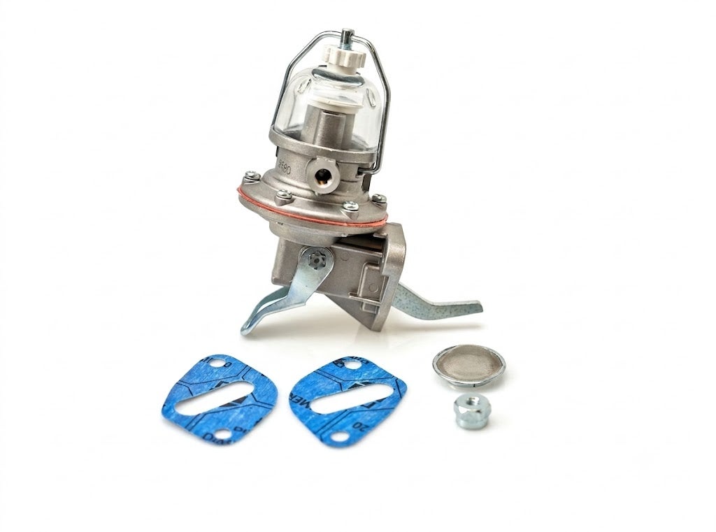Polttoainepumppu lasikannella Volvo B4B, B14A, B16 -malleihin