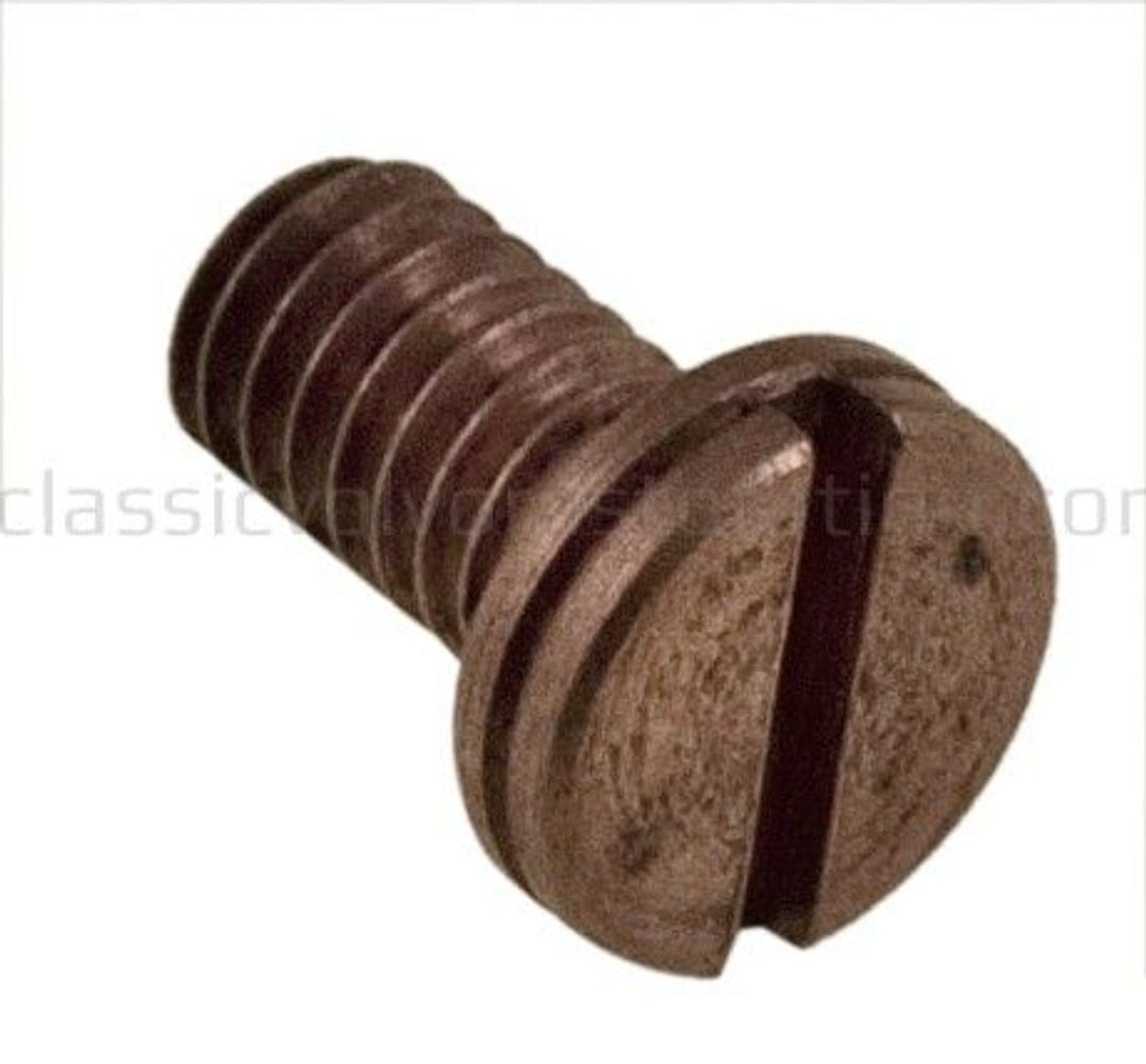 Ruuvi UNC 8-32x1/4" (6,5 mm) iskunvaimentimen akselille VN34/VN36 Volvo PV444:lle, PV544:lle, Duettille, Amazonille — bild 2 av 3