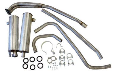 Pakoputkisto Volvo 140:lle, 1967-73, B18A, B18B, B18D, B20A, B20B, B20D
