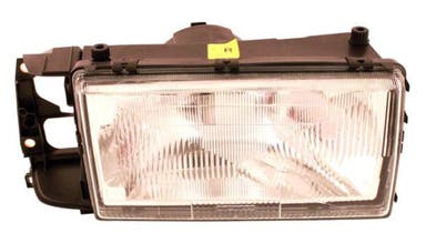Ajovalo, yksittäinen Volvo 740 1990-92, oikea