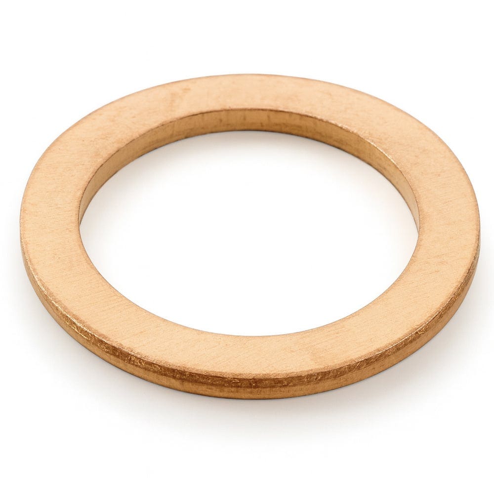 Kuparialuslevy 16,2x21,6x1,4 mm Volvo PV444, PV544, Duett, Amazon, Amazon Kombi, 1800 -malleihin — bild 2 av 2