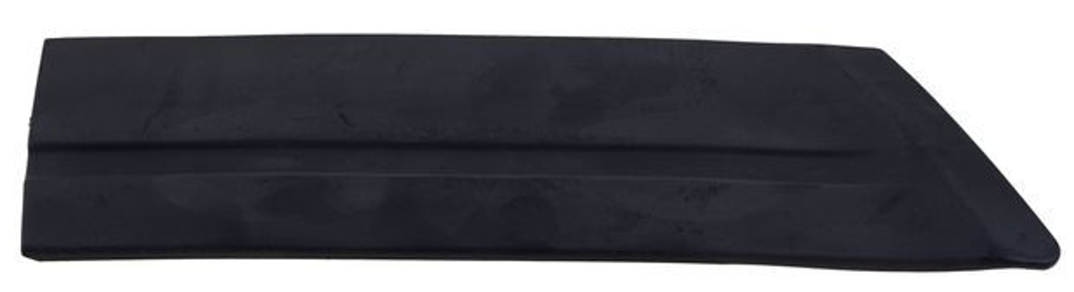 Etuosan koristelista Volvo 240, 244, 1988-93, musta, vasen