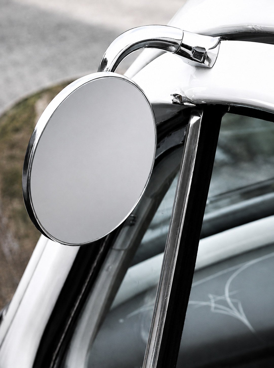 Oveen kiinnitettävä sivupeili – Peep Mirror 4" – Volvo PV 444, 544