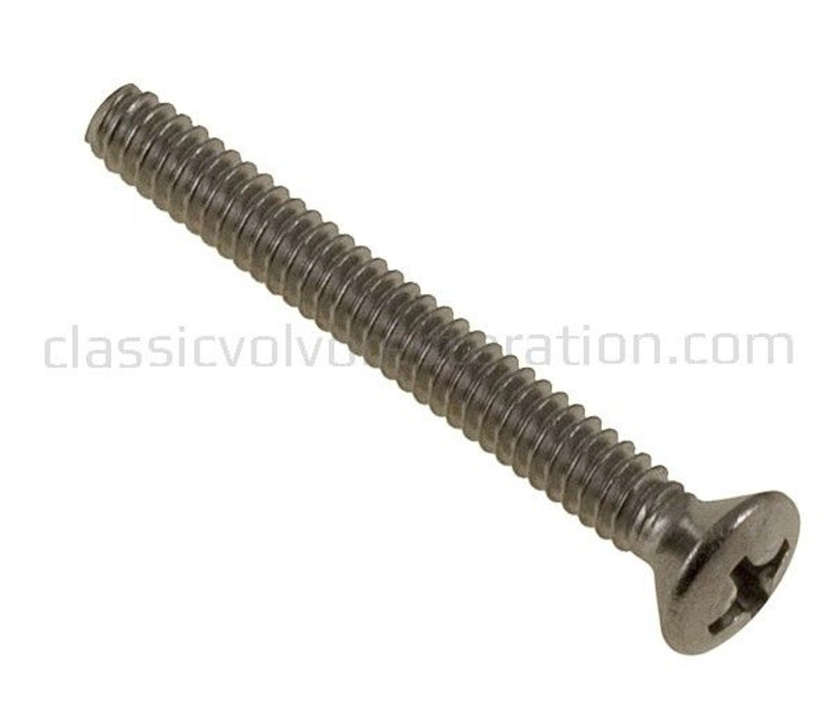 Ruuvi UNC 6-32x1 1/4" (32 mm) matkatavarakahvan lasi Volvo Amazonille, Amazon Kombille — bild 1 av 2