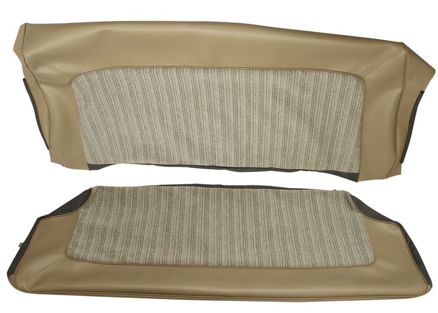 Volvo Amazon 2d 1962-63 takaistuimen verhoilu, nougat, cha 25200-