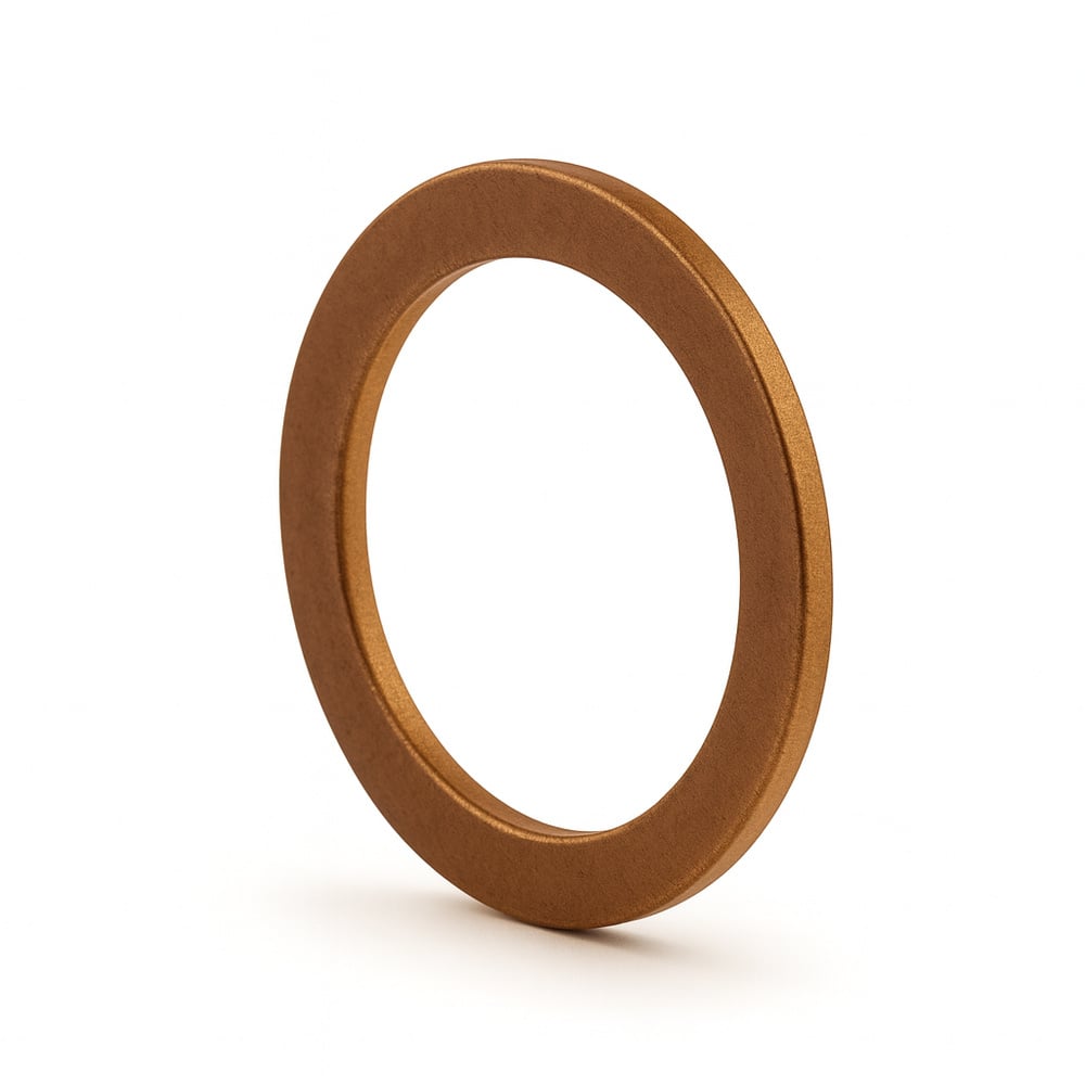 Kuparialuslevy 26,4x31,6x1,8 mm Volvo PV444, PV544, Duett, Amazon, Amazon Kombi, 1800 -malleihin — bild 2 av 2