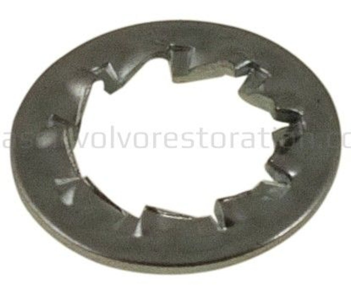 Hammastettu aluslevy 6,5x12,1x0,6 mm Volvo PV444, PV544, Duett, Amazon, Amazon Kombi, 1800 -malleihin — bild 2 av 2