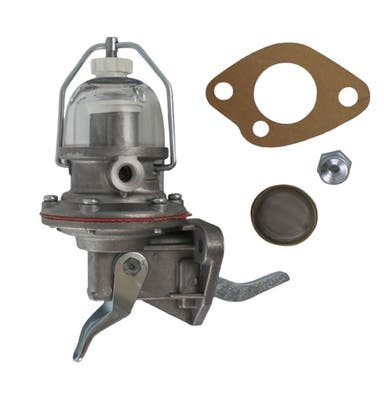 Polttoainepumppu lasikannella Volvo B4B, B14A, B16 -malleihin