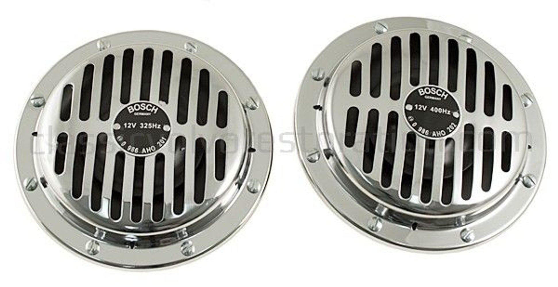 Äänitorvi 12V Bosch kromi