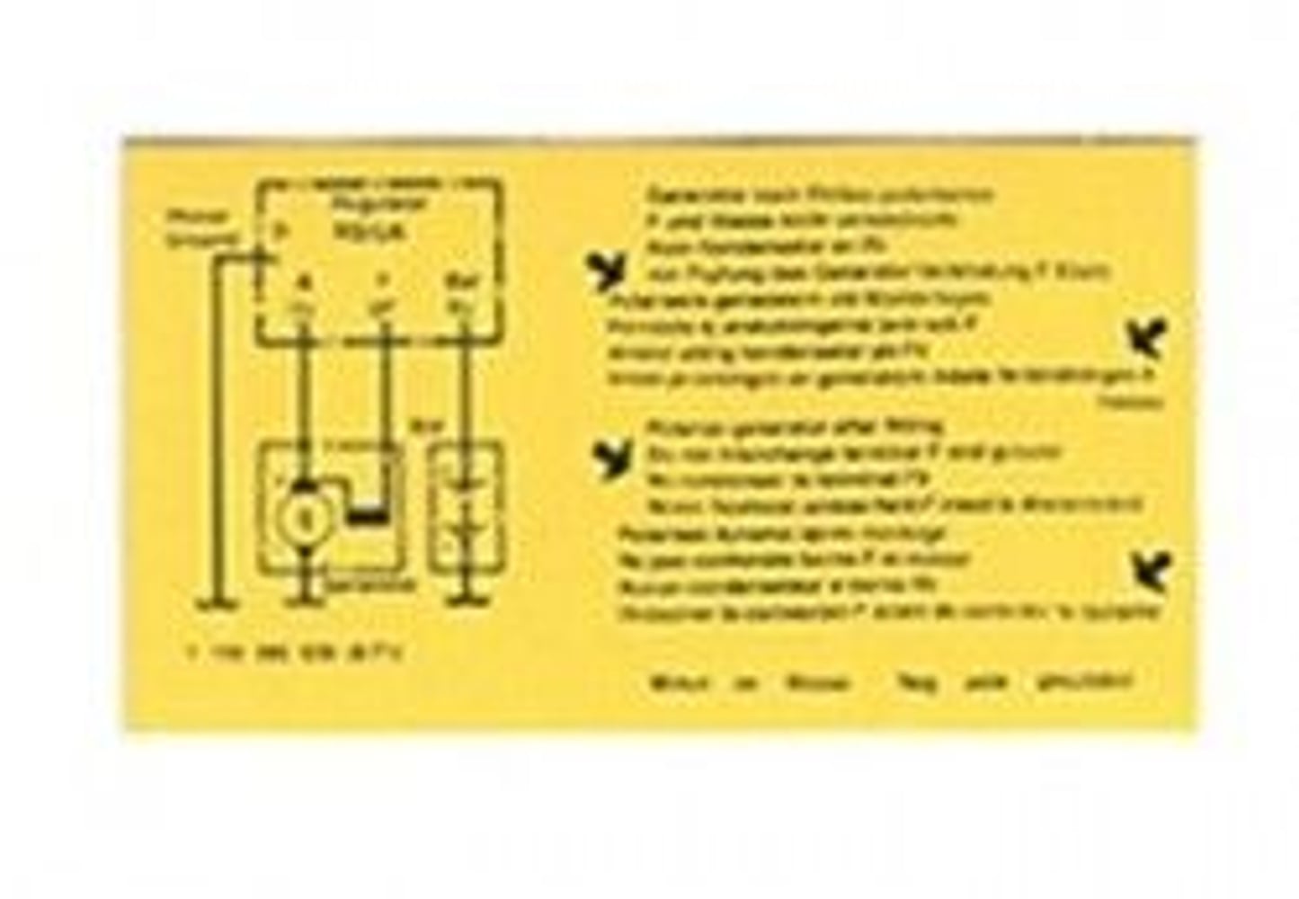 Tarra latausrele 6V — bild 1 av 2