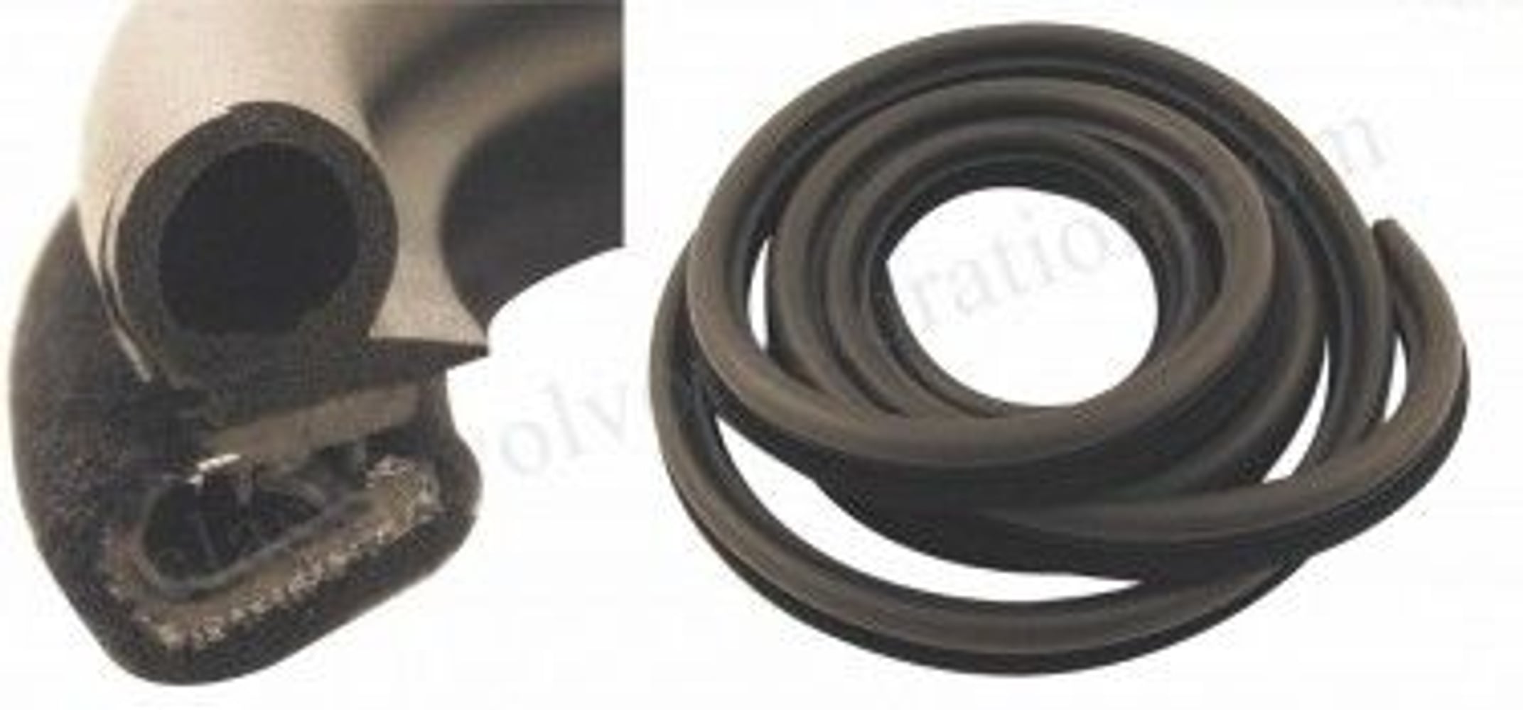 Oven kumilista Volvo 1800 1961-68, huopaa