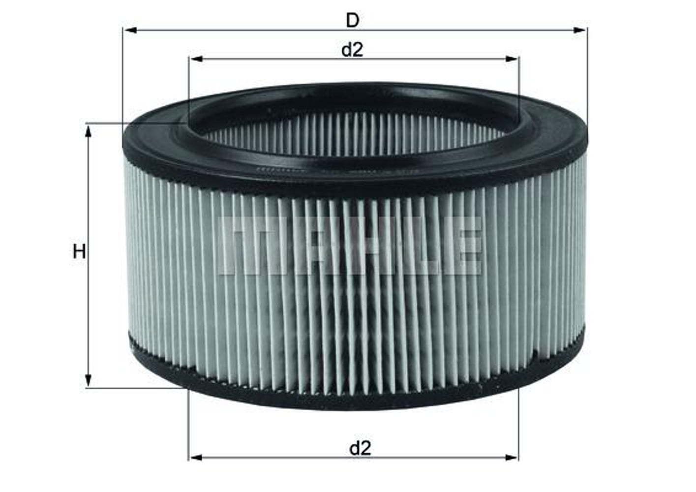 Ilmansuodatin Volvo Amazonille, B18A:lle, B20A:lle — bild 2 av 2
