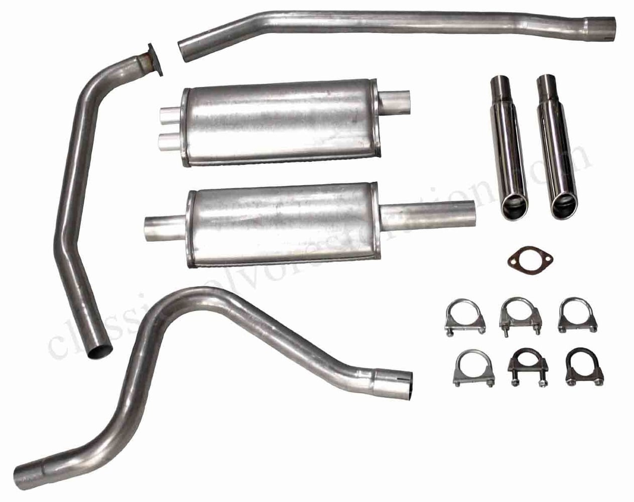 Pakoputkisto 2" sport single pipe Volvo 1800:lle, 1961-65