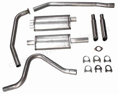 Pakoputkisto 2" sport single pipe Volvo 1800:lle, 1961-65
