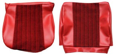 Volvo PV544 1962-63 etuistuimen verhoilu, punainen