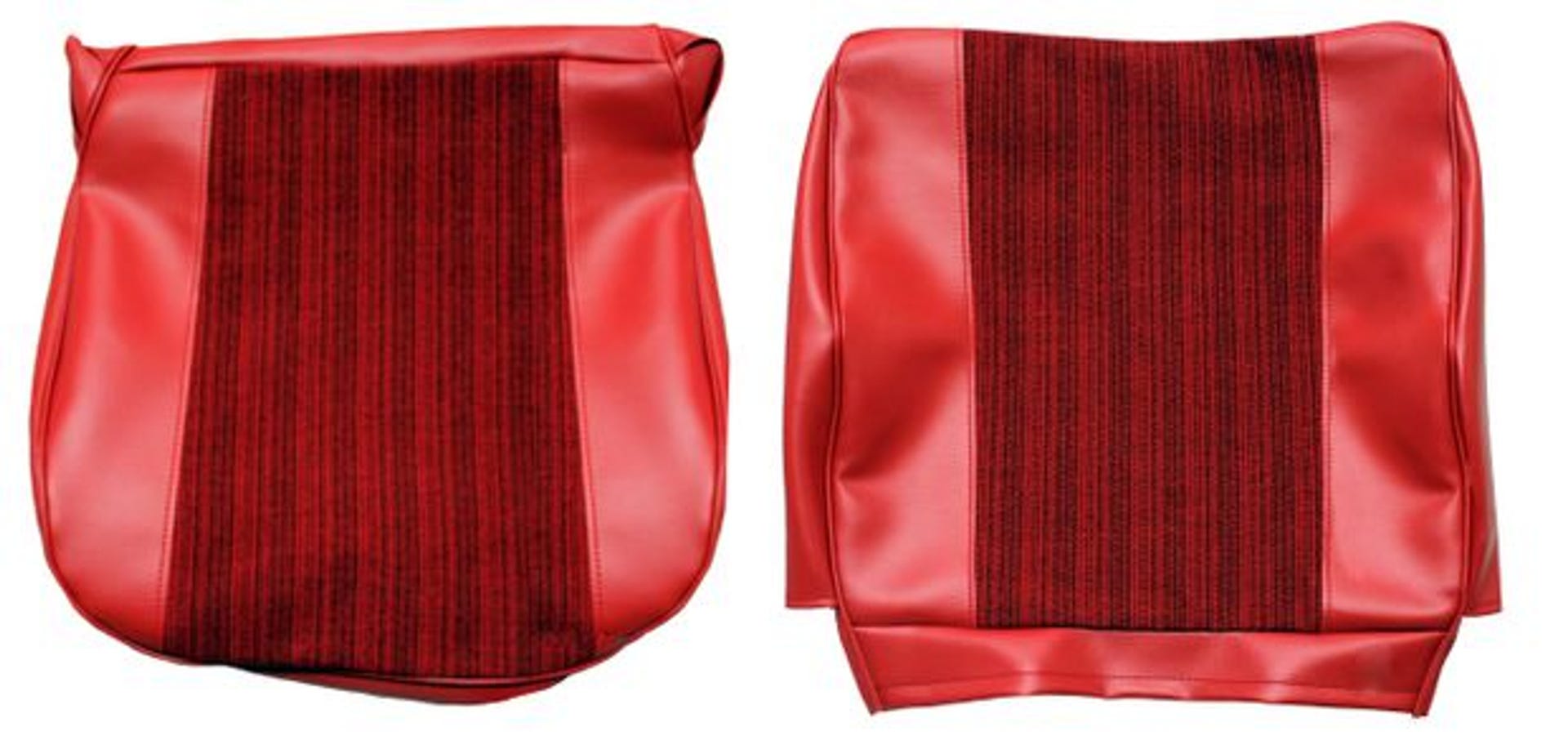 Volvo PV544 1962-63 etuistuimen verhoilu, punainen