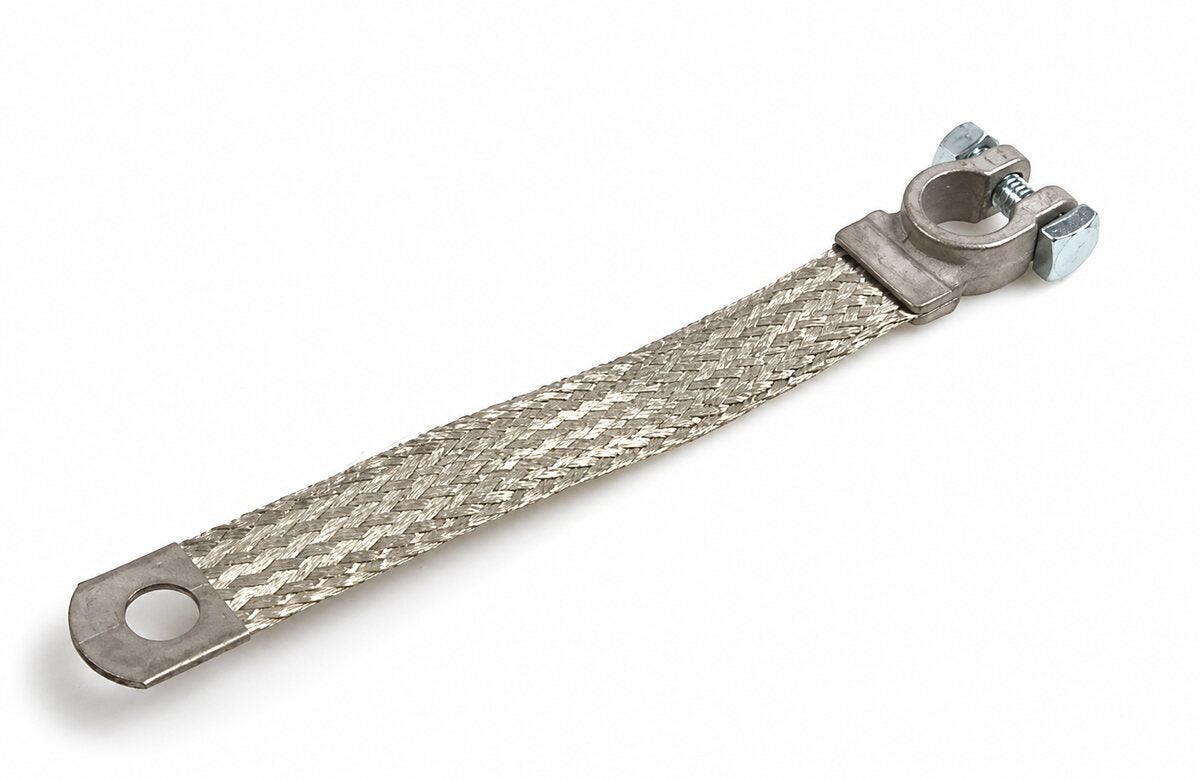Maadoituskaapeli akku–kori, pituus 6" (150 mm)