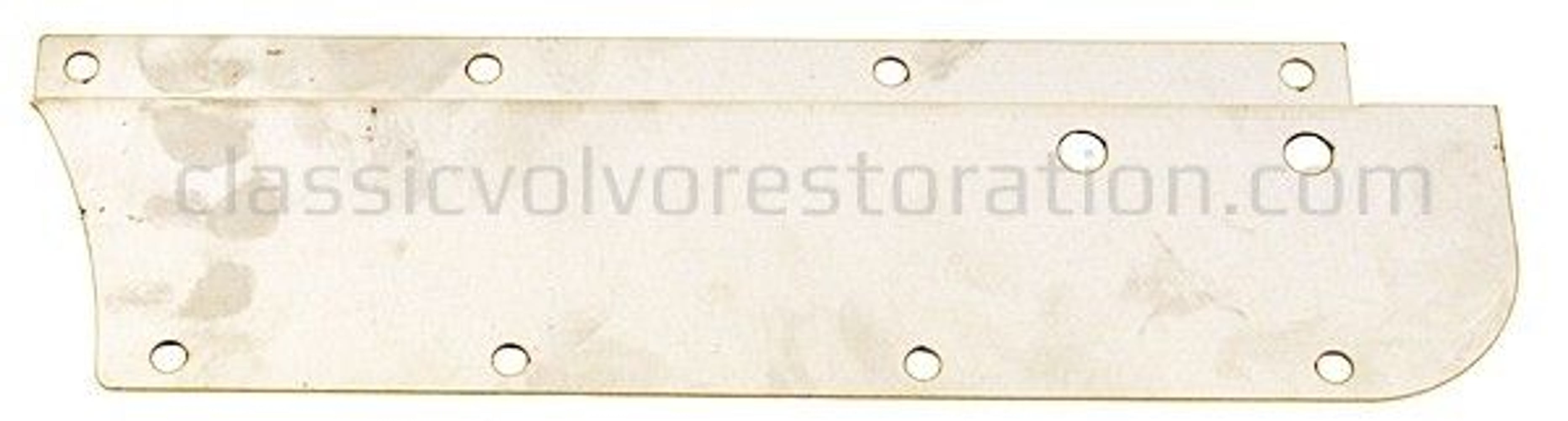 Reunalevy takaistuimen alle Volvo PV544:lle, Duett 210:lle, oikea — bild 2 av 2