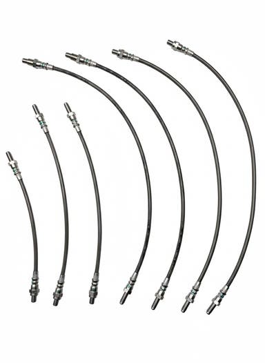 Metallipunostettu jarruletkusarja Volvo 164:lle