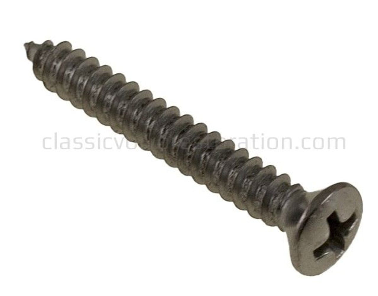 Ruuvi KFXS kromi, pituus 20 mm Volvo 164:lle — bild 2 av 2