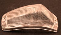 Vilkun lasi, valkoinen Volvo Amazoniin, 1957-61, vasen — bild 1 av 2