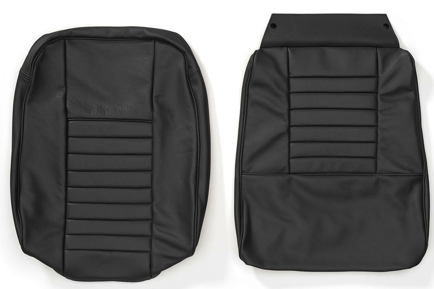 Etuistuinten verhoilu Volvo 1800S, 1800E 1964-71 musta