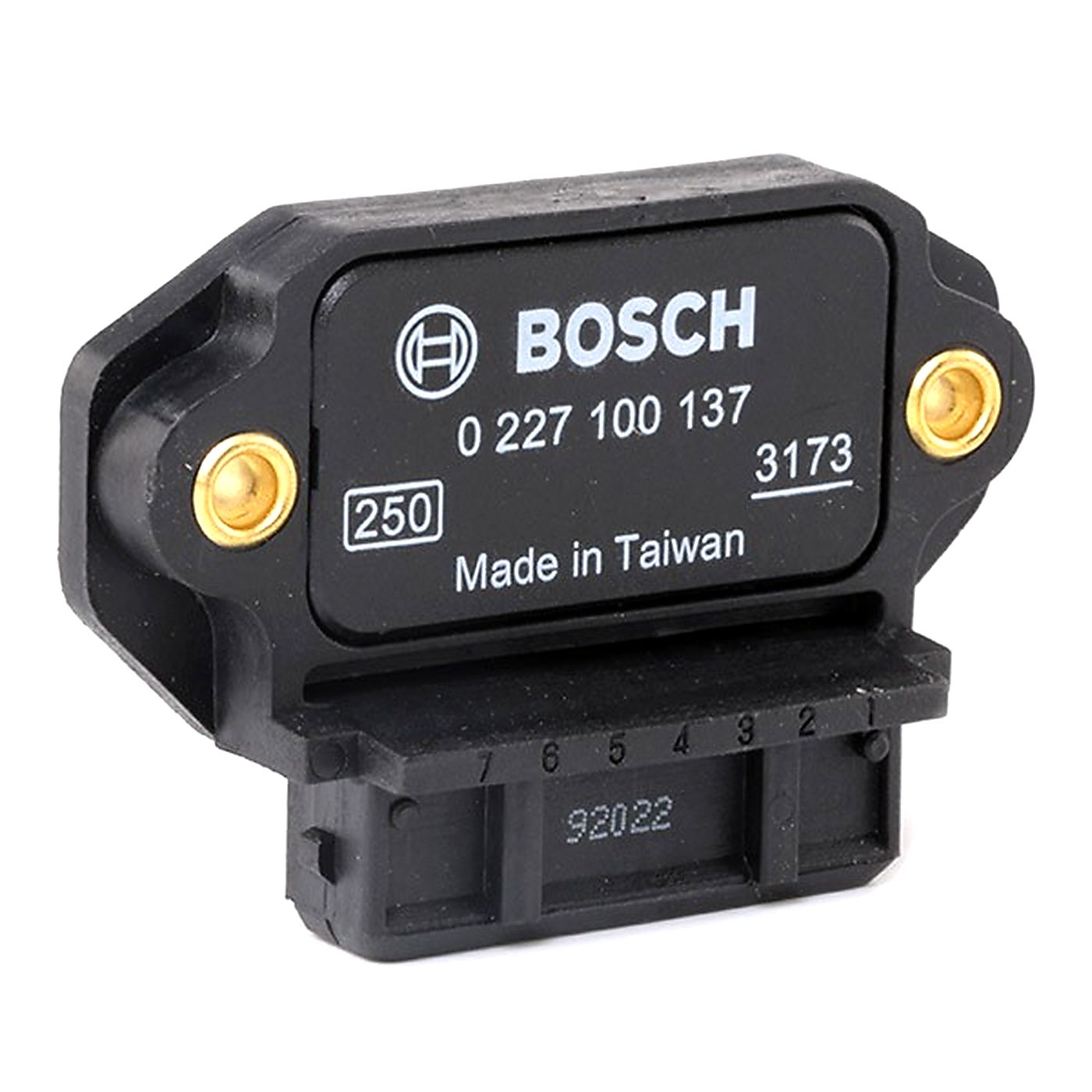 Sytytysmoduuli Volvo 240 1985–1992 / 740 1984–1986 – 7-napainen – Bosch Original — bild 2 av 3