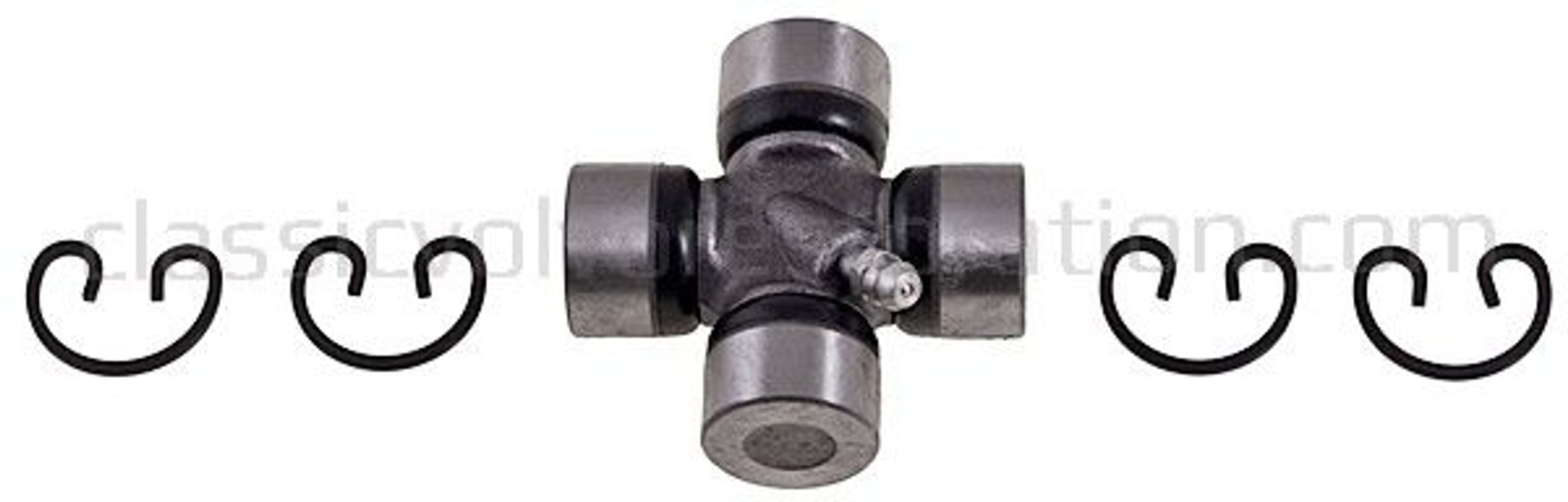 Kardaaninivel rasvanipalla (akseli 44,5 mm) Volvo PV444, PV544, Amazon, 1800, 140, 240, 740 -malleihin