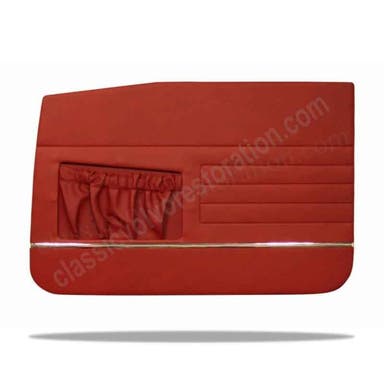 Volvo Amazon 4d, Amazon Kombi 1963-64 etuoven paneelit, punaiset