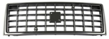 Jäähdyttimen säleikkö Volvo 740 1990, 760 1988-90, 940 1991-97, 960 1991-94, musta