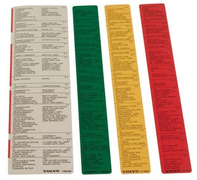 Tarrasarja Volvo 240, 245, 260, 262, 265, 265 vuosimalleihin 1979-84 (ranskaksi ja englanniksi)