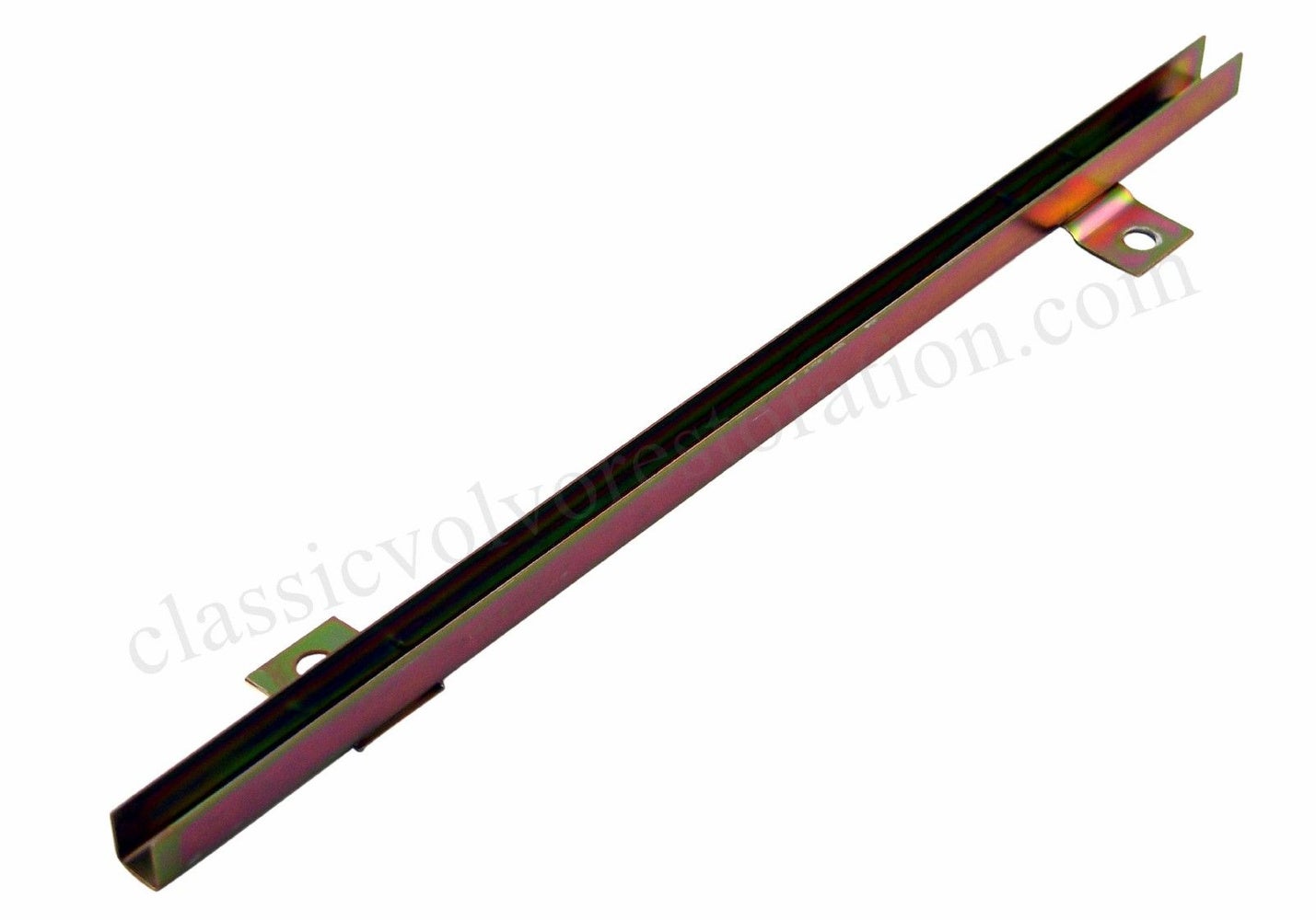 Volvo Amazon 4d- ja Amazon Kombi -mallien takaosan alempi ohjauskisko, vasen — bild 1 av 2